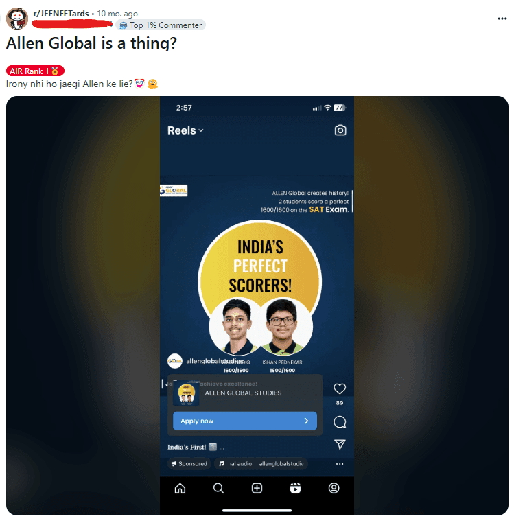 image - Allen Global Study Abroad Controversy Explained