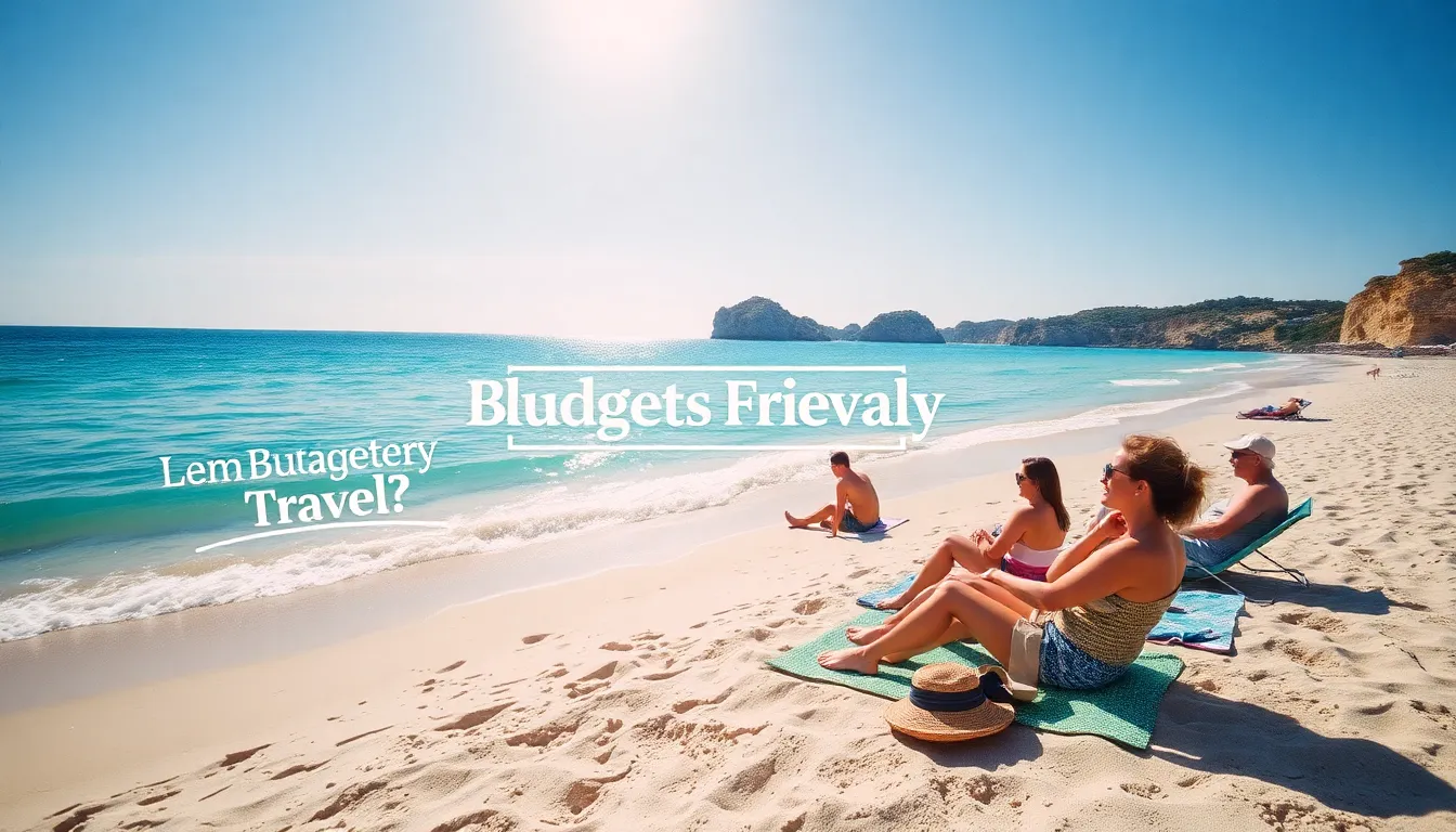 A scenic beach view depicting the cheapest countries to visit, inviting for affordable travel adventures.