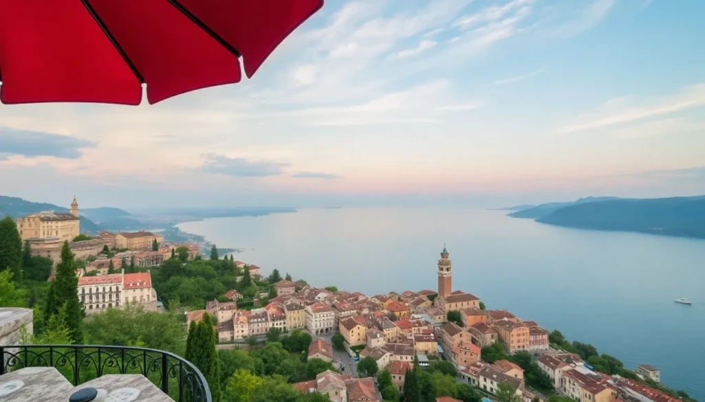 A scenic view of the cheapest European country to fly to