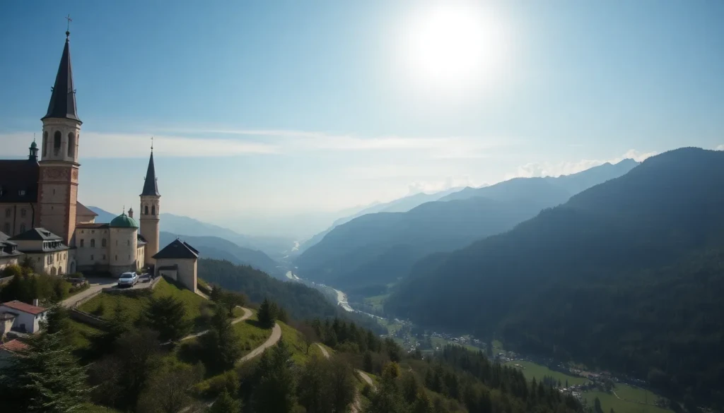 A view of the cheapest European country to visit, highlighting affordability