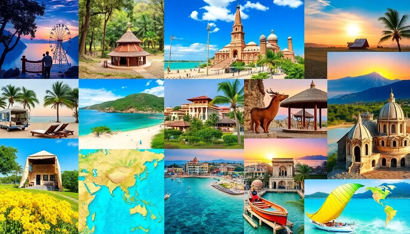 Cheapest countries retire illustrated through cultural experiences and attractions for retirees.