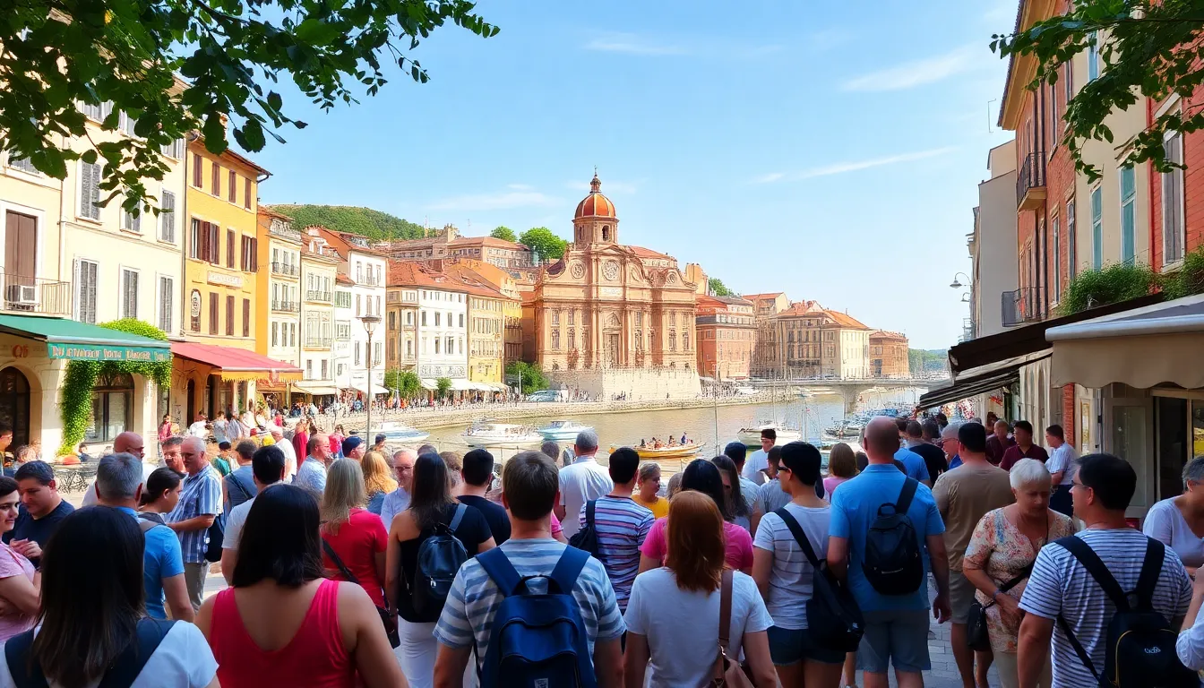 A scenic location highlighting the cheapest european countries to visit, where budget-conscious travelers can enjoy.