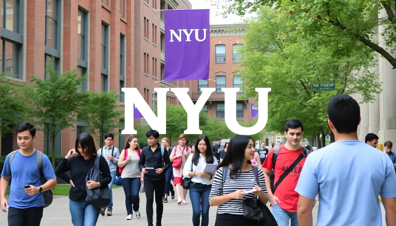 Understanding the NYU Acceptance Rate for Indian Students 1 Image of students at NYU, representing aspirations; keyword: nyu acceptance rate.