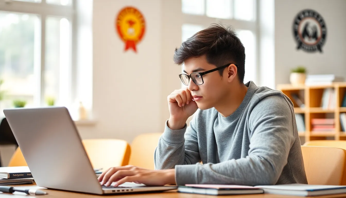 Understanding Columbia Acceptance Rate for 2029 Applicants 2 Image of a student studying hard for college applications; keyword: columbia acceptance rate.