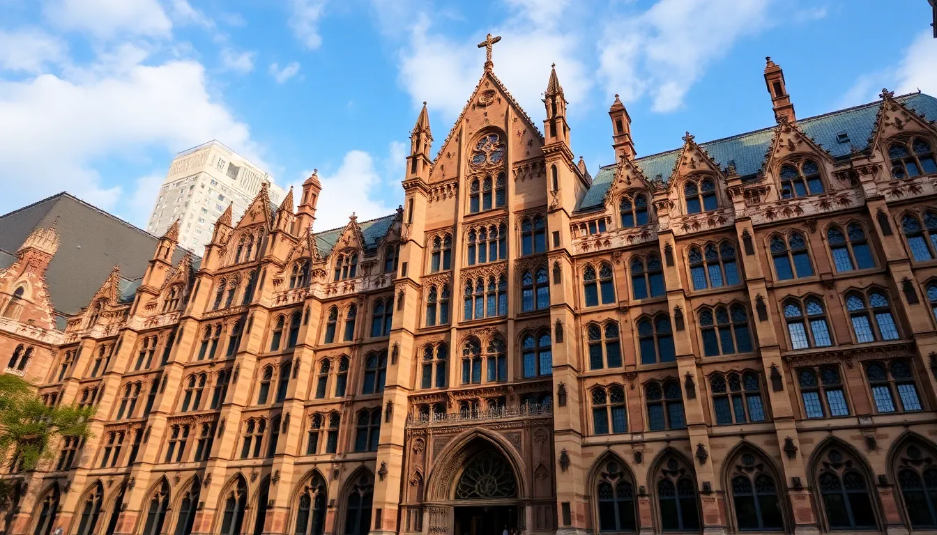 University of Chicago's architecture reflecting its heritage; keyword: university of chicago acceptance rate.