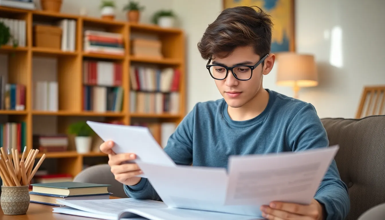 Image of a student diligently studying for university applications; keyword: university of michigan acceptance rate.