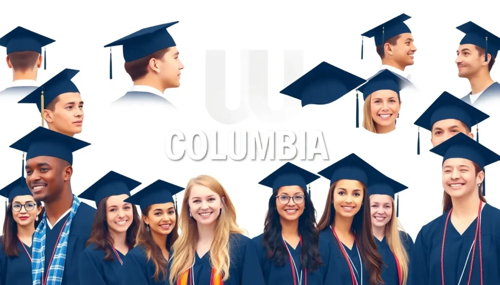 Columbia acceptance rate overview with diverse students at Columbia University