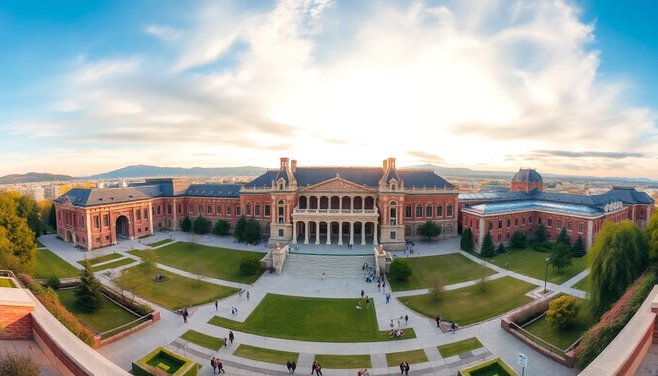 University of British Columbia acceptance rate, highlighting the beautiful campus and active student life focused on academics.