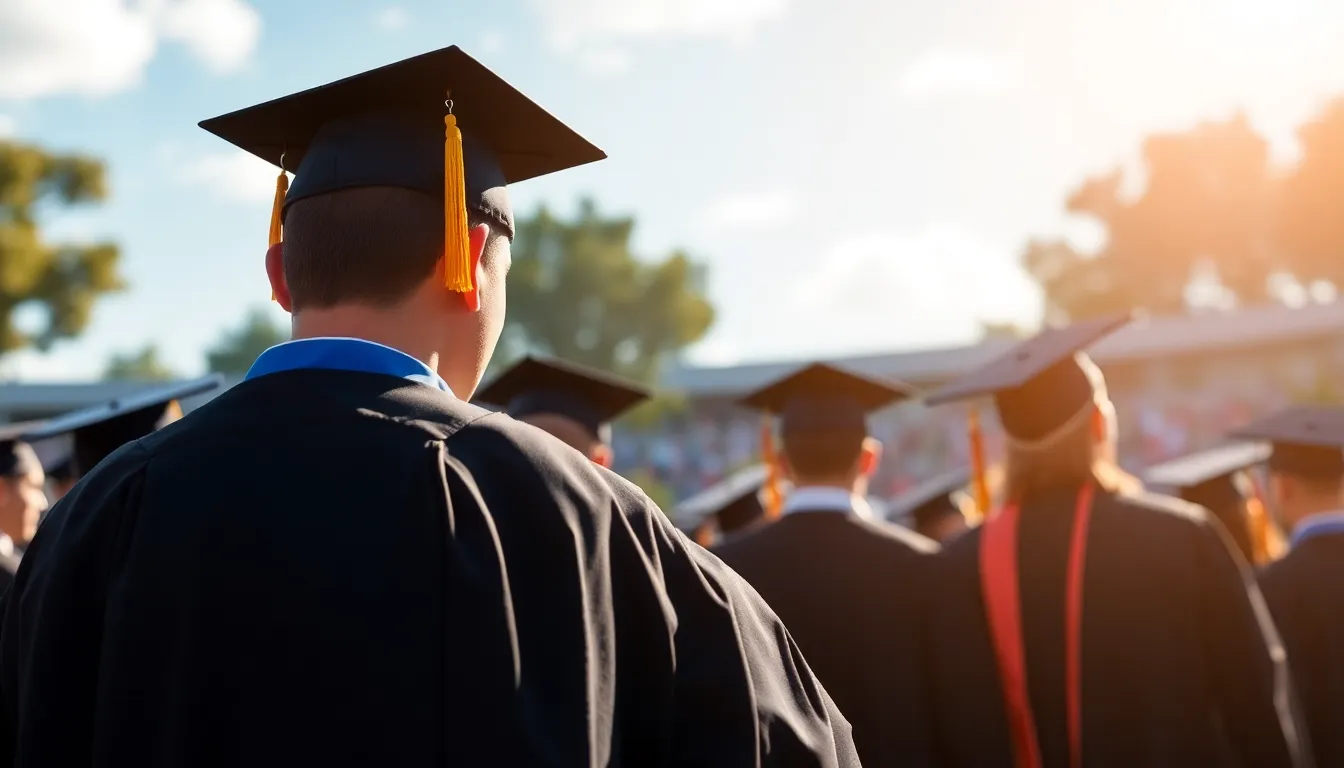 UCLA acceptance rate, capturing the essence of graduation and future aspirations for students.