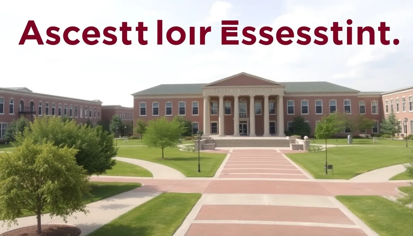Texas A&M acceptance rate overview with campus image